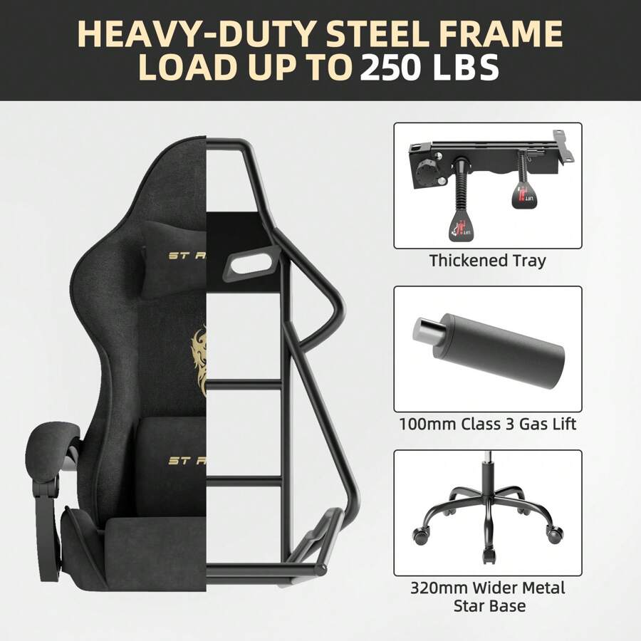 Silla de juego con respaldo al - Esports Gaming Chair reseña y precio